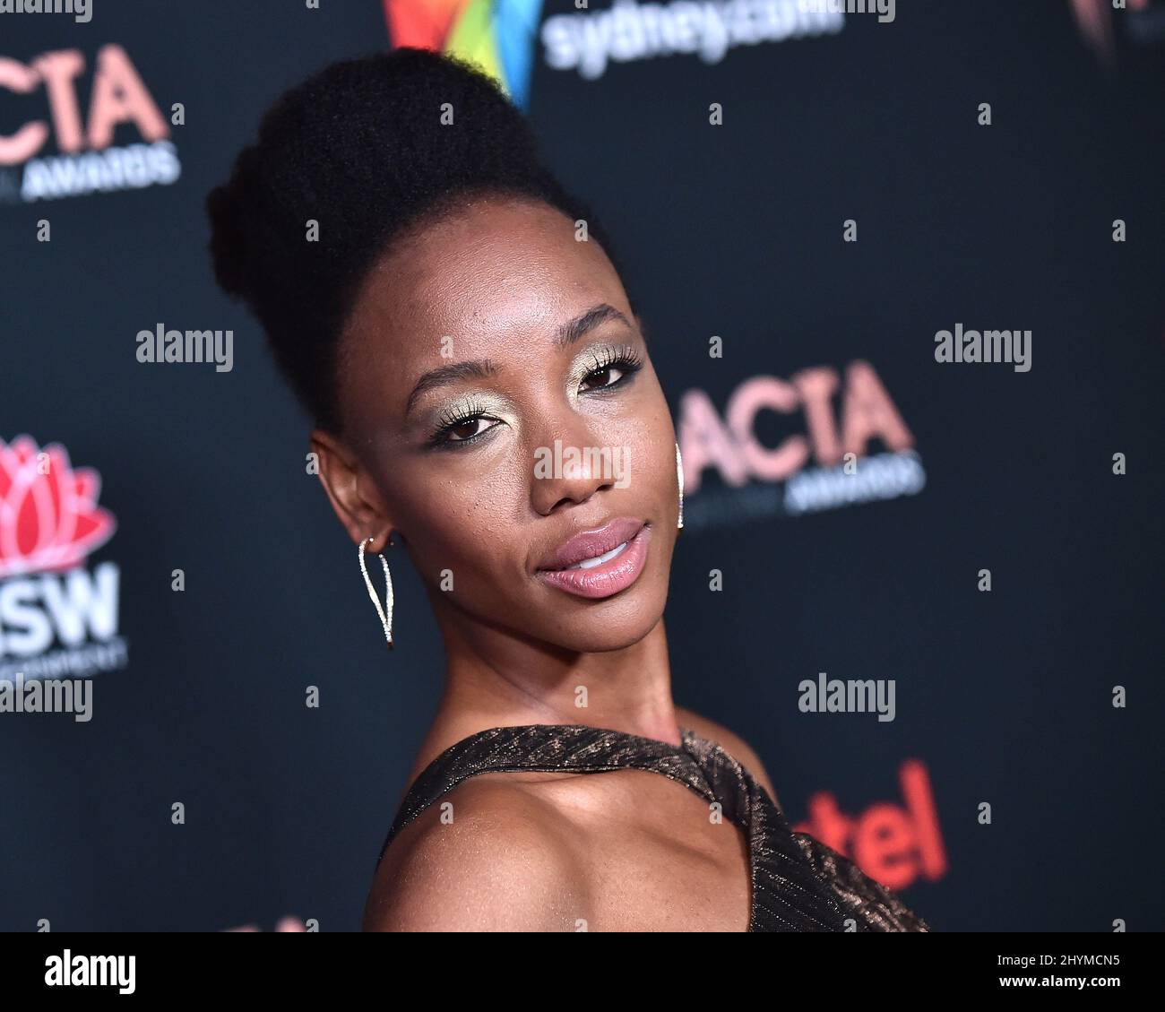 Charmaine Bingwa at the 9th AACTA International Awards held at SKYBAR at Mondrian LA on January 3, 2020 in West Hollywood, CA. Stock Photo