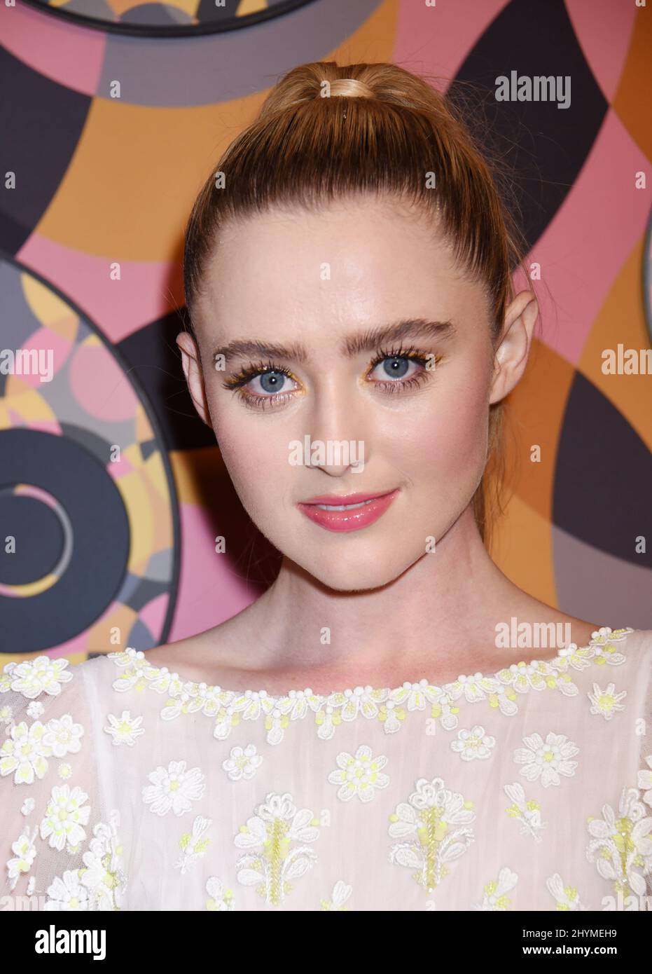Kathryn Newton at HBO's Golden Globes Afterparty held at the Beverly Hilton Hotel on January 5, 2020 in Beverly Hills, Los Angeles. Stock Photo