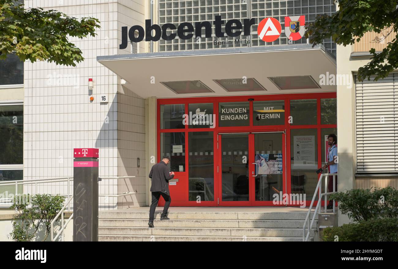 Jobcenter, Muellerstrasse, Wedding, Mitte, Berlin, Germany Stock Photo