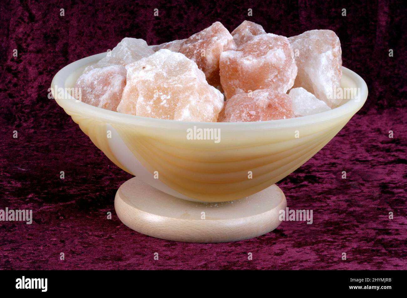 salt lamp, side view Stock Photo Alamy
