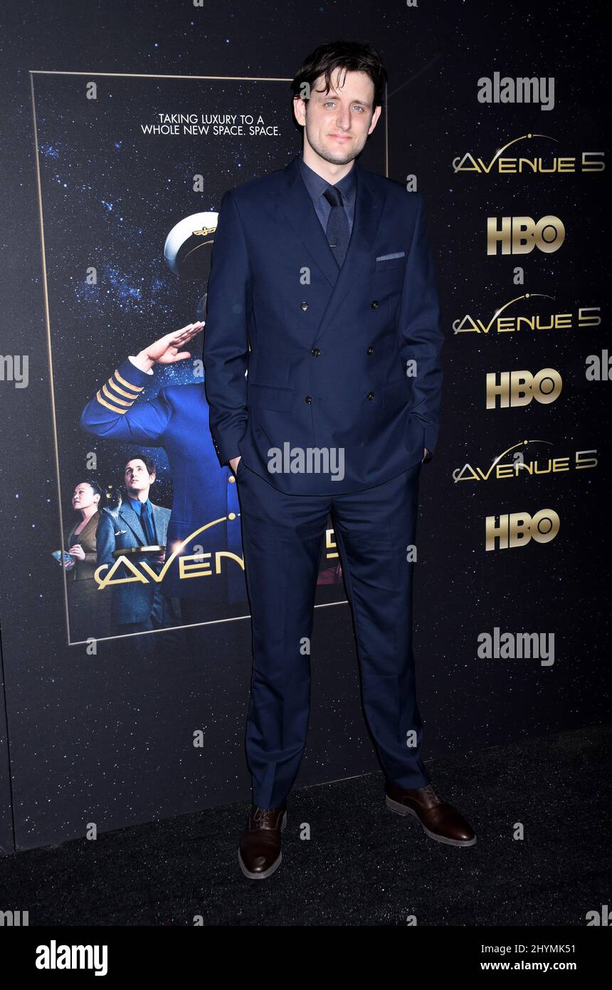 Zach Woods at HBO's 'Avenue 5' Los Angeles Premiere held at Avalon Hollywood Stock Photo