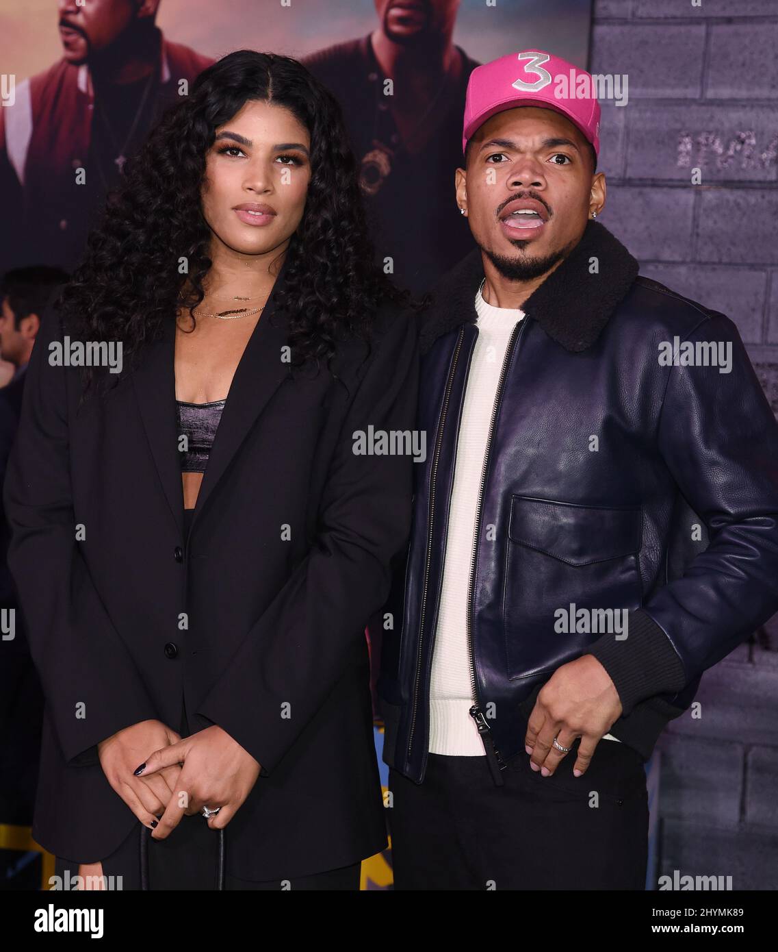 Chance The Rapper and Kirsten Corley at the