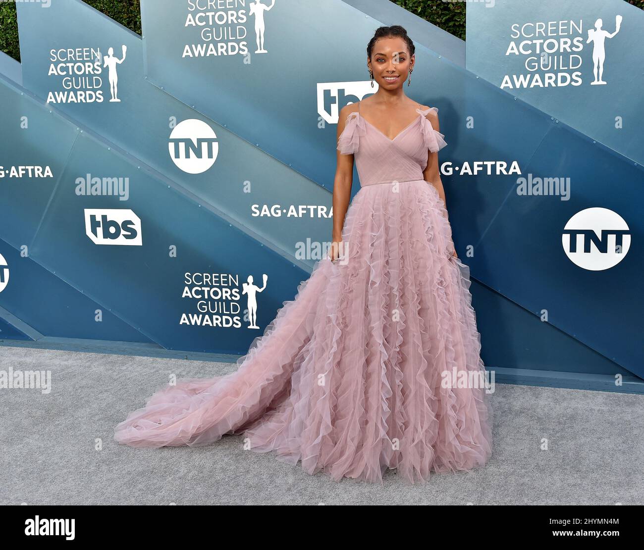 Logan Browning at the 26th Annual Screen Actors Guild Awards held at