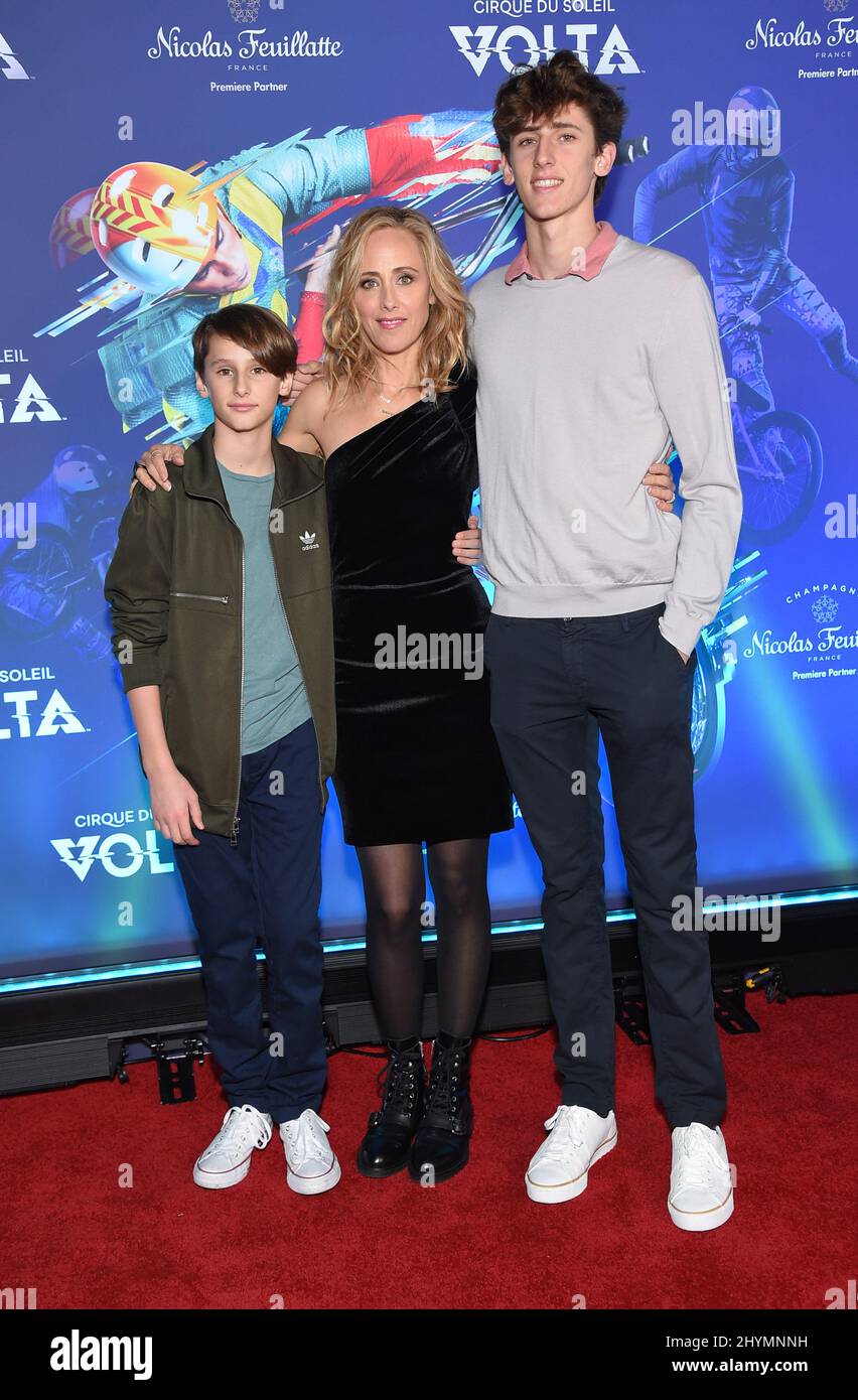 Kim Raver at Cirque du Soleil's VOLTA Los Angeles premiere held at