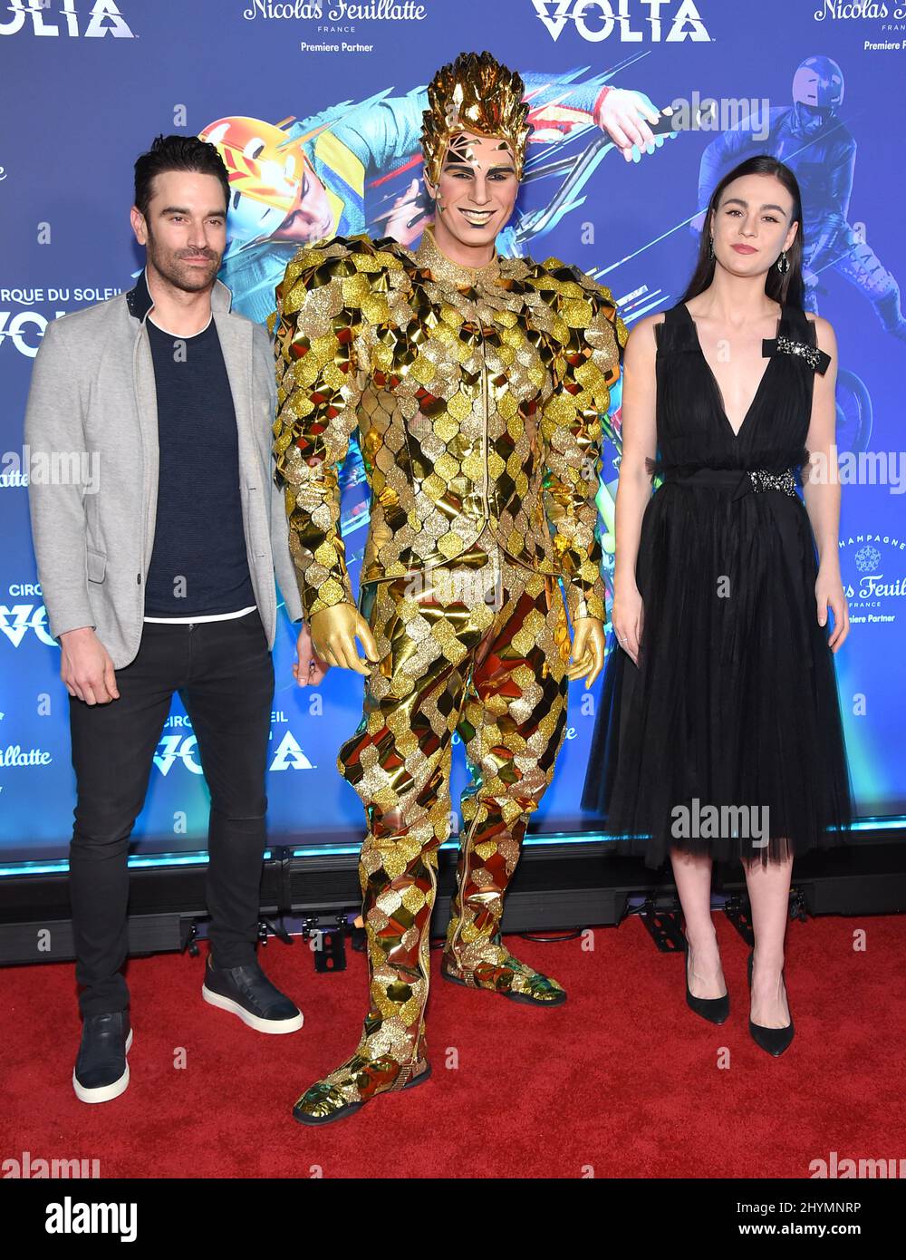 Sophie Skelton at Cirque du Soleil's VOLTA Los Angeles premiere held at