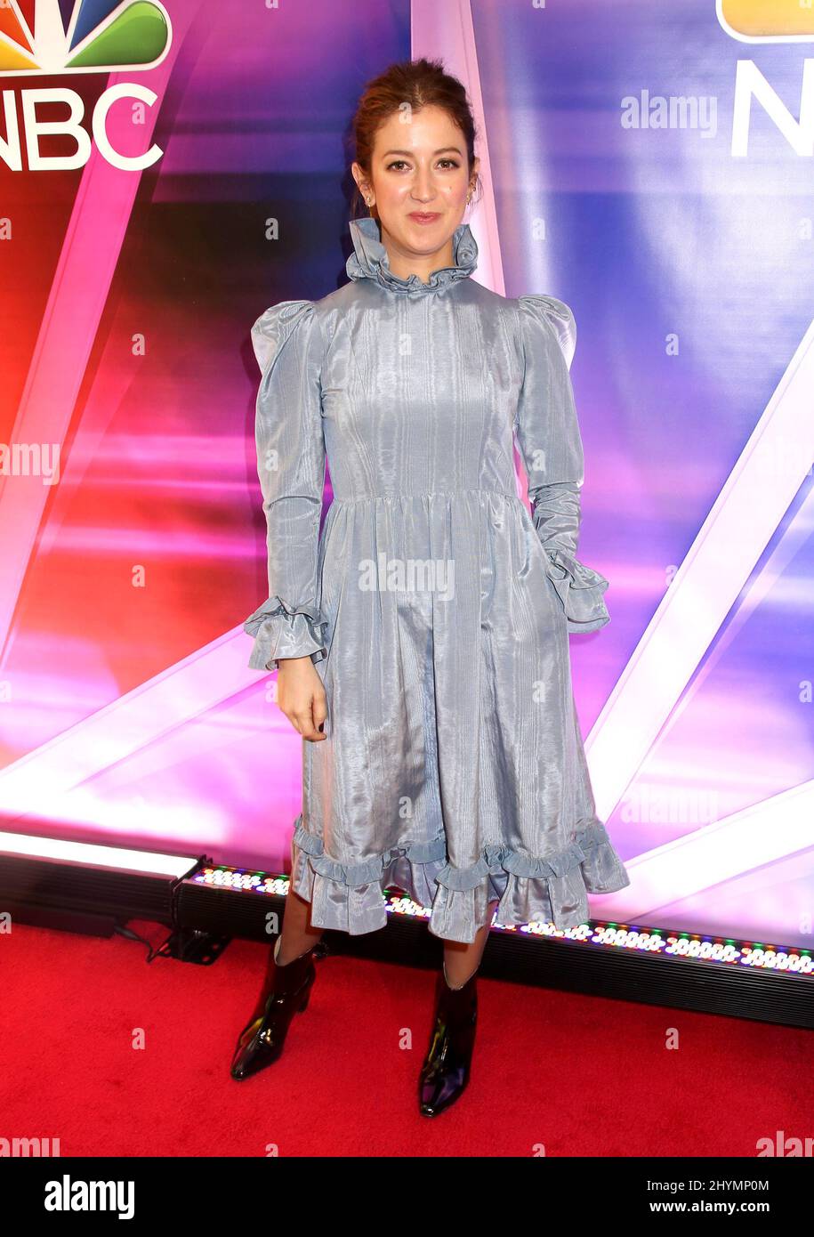 Jessy Hodges attending NBC's New York Press Junket held at the Four Seasons Hotel on January 23, 2020 in New York City, NY Stock Photo