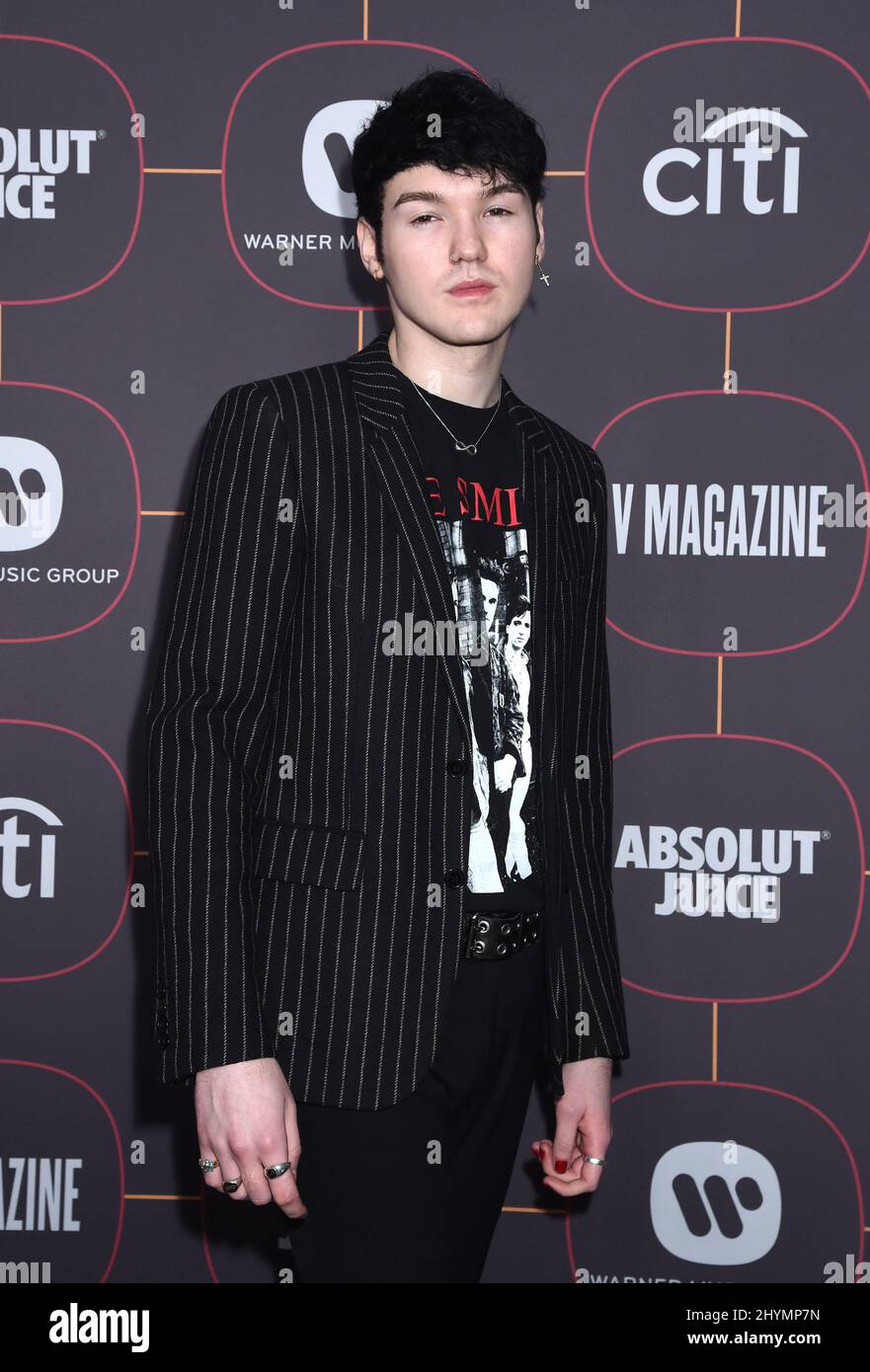 Goody Grace at the Warner Music Group Pre-Grammy Party held at the Hollywood Athletic Club on January 23, 2020 in Hollywood, Los Angeles. Stock Photo