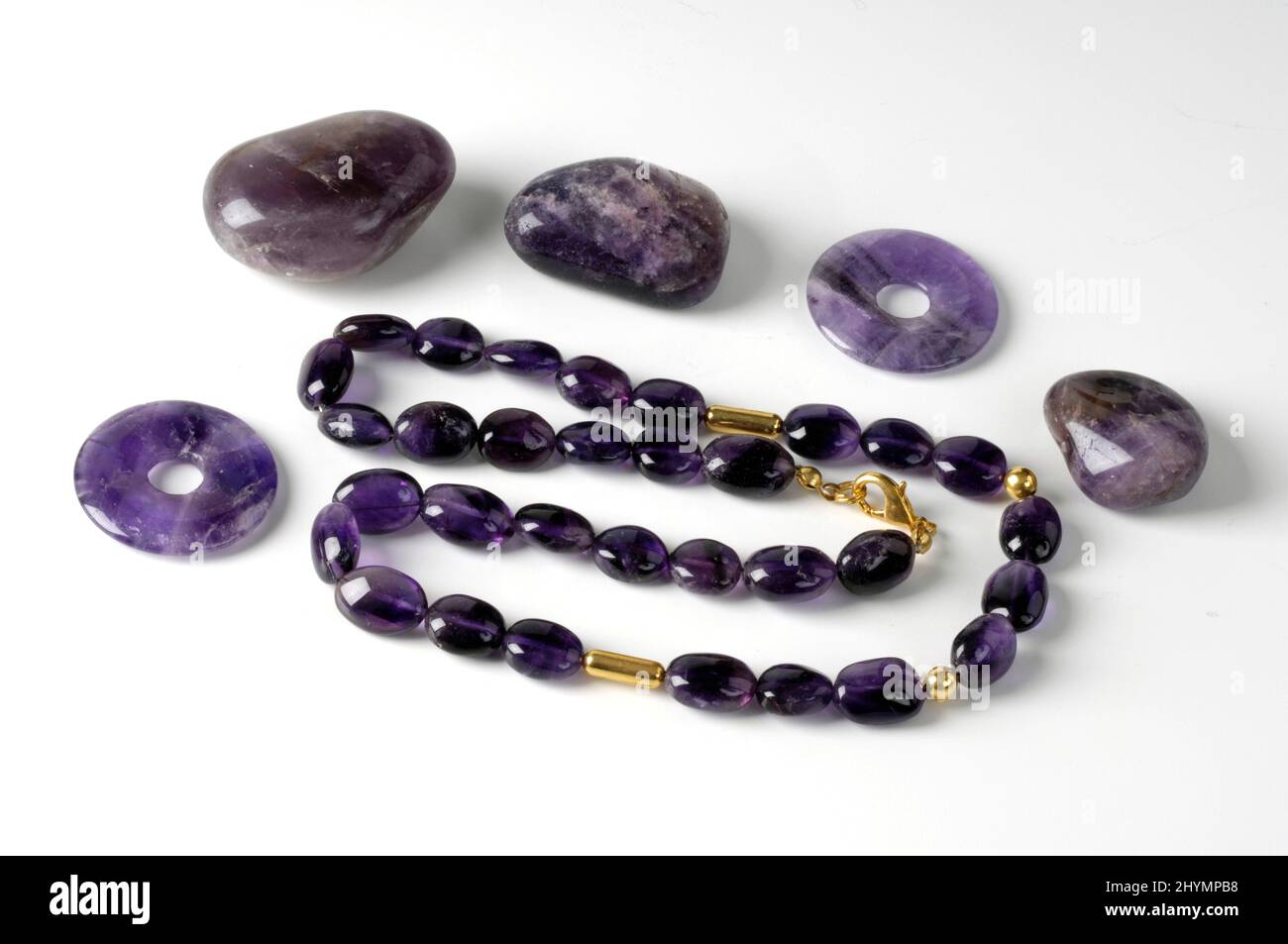 Amethyst necklace hi-res stock photography and images - Alamy
