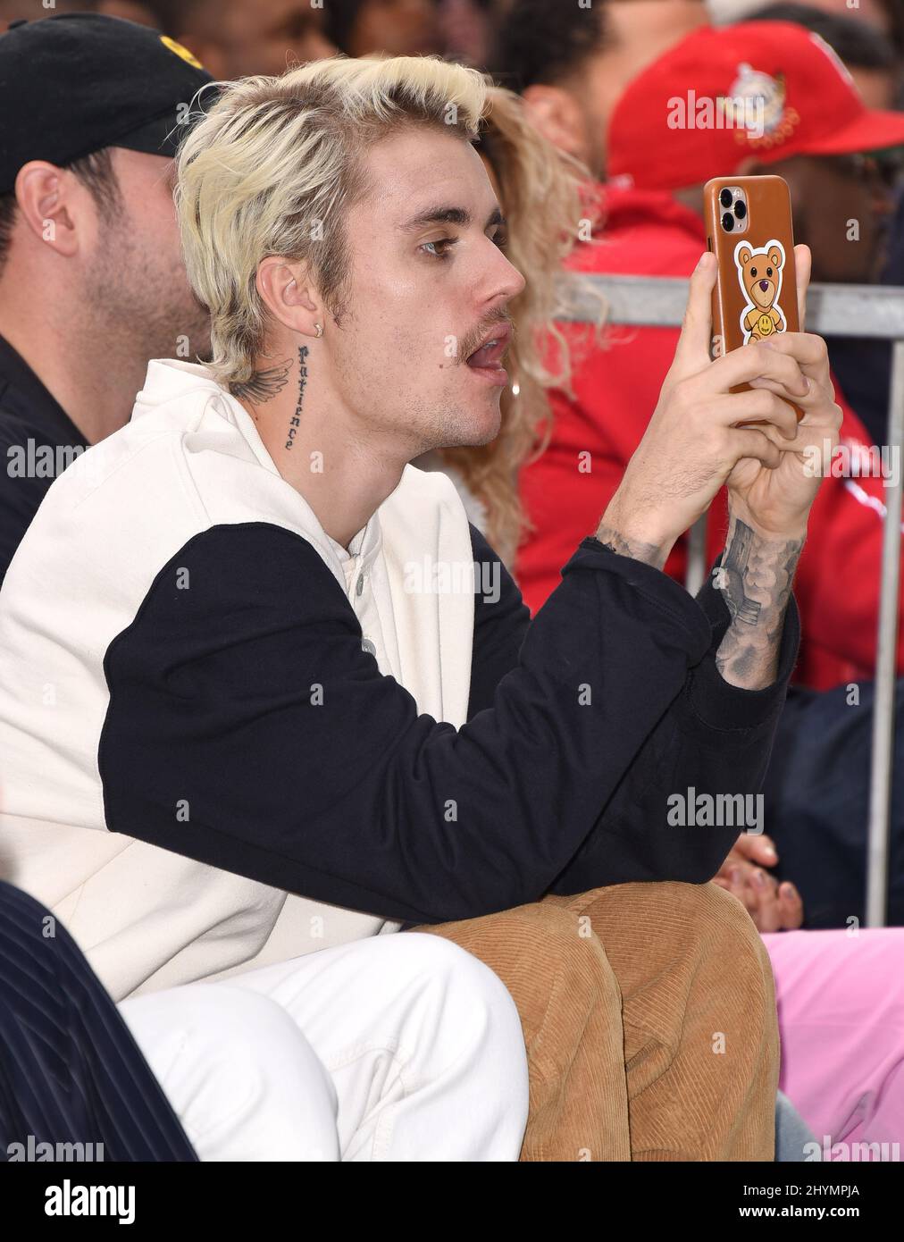 Justin Bieber at Sir Lucian Grainge Hollywood Walk of Fame Star Ceremony on  January 23, 2020 in Hollywood, Los Angeles Stock Photo - Alamy