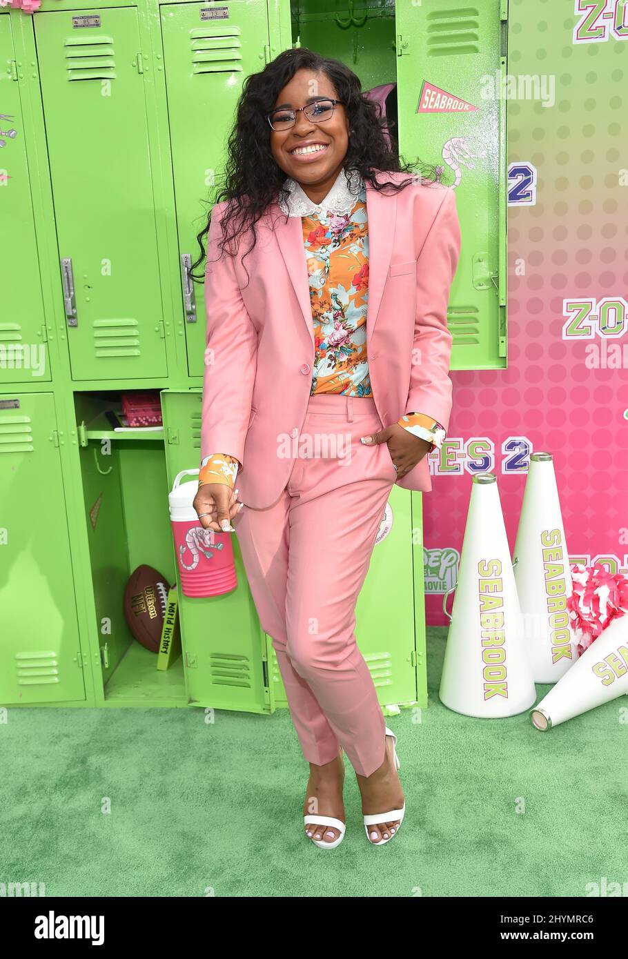 Carla Jeffery arriving to the Disney Channel Original Movie €˜Zombies 2