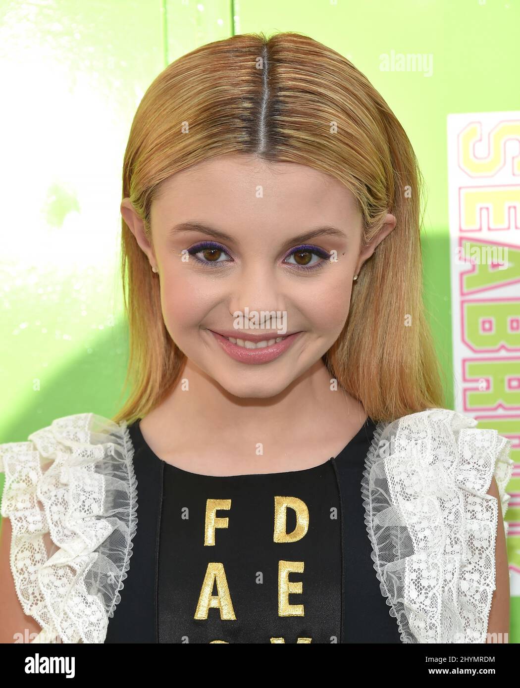 Mallory James Mahoney arriving to the Disney Channel Original Movie