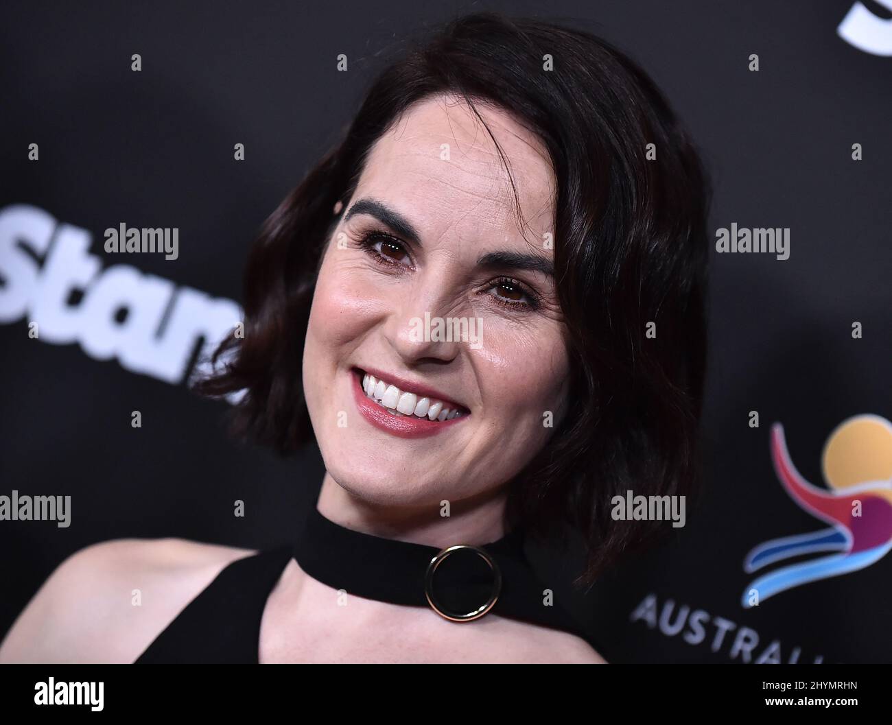 Michelle Dockery arriving to the G'Day USA 2020 at Beverly Wilshire