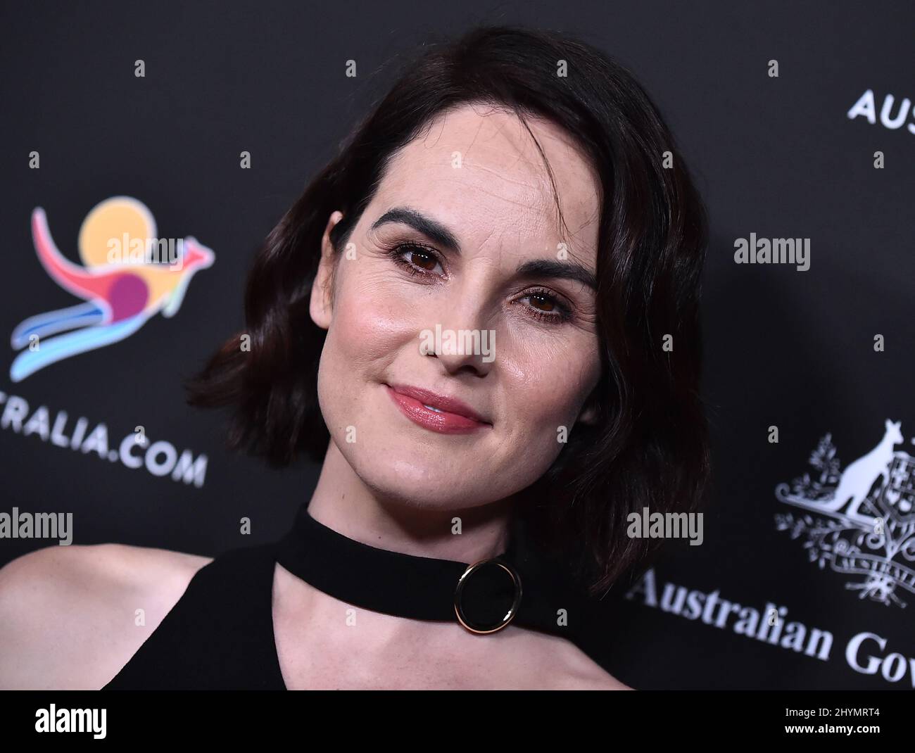 Michelle Dockery arriving to the G'Day USA 2020 at Beverly Wilshire
