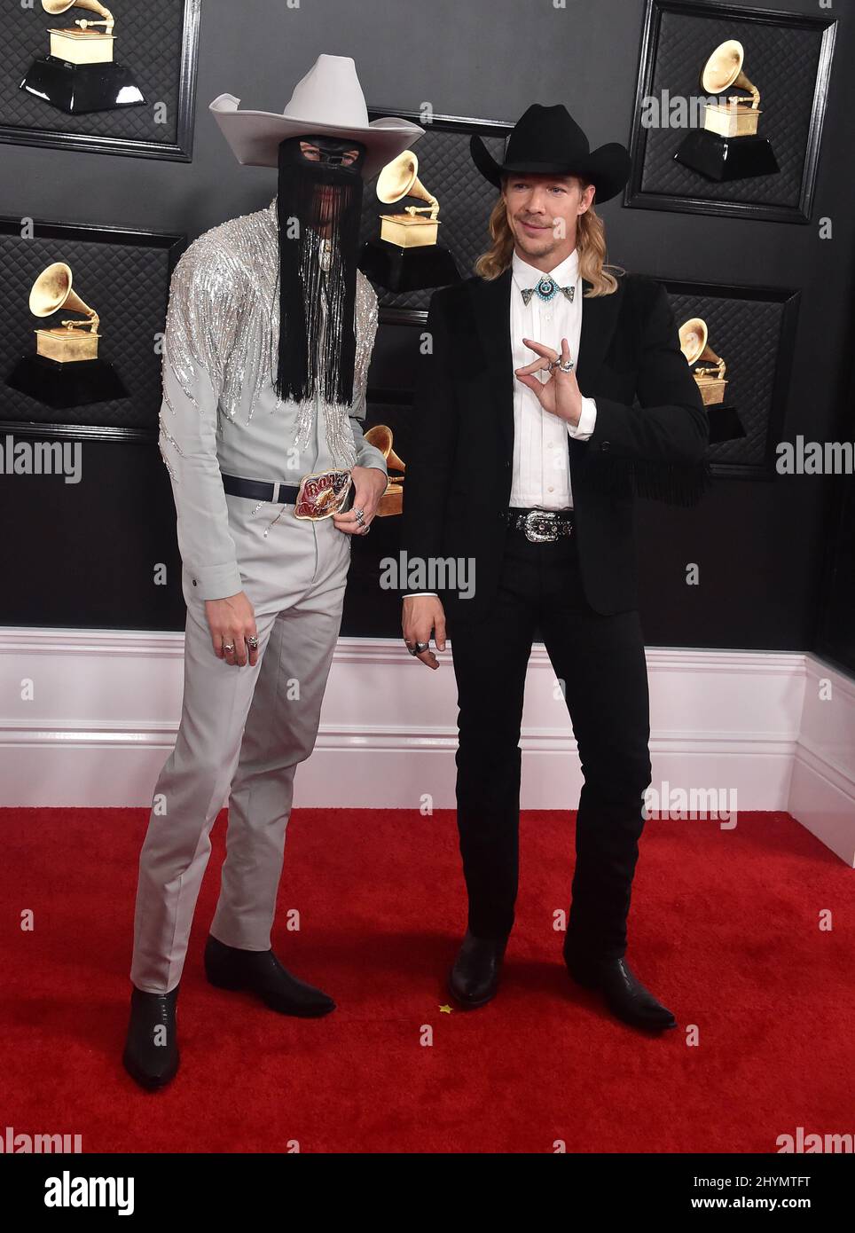 Diplo attending the 2020 GRAMMY Awards held at Staples Center in Los