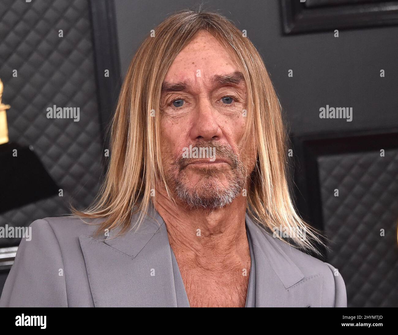 Iggy Pop attending the 2020 GRAMMY Awards held at Staples Center in Los Angeles, California. Stock Photo