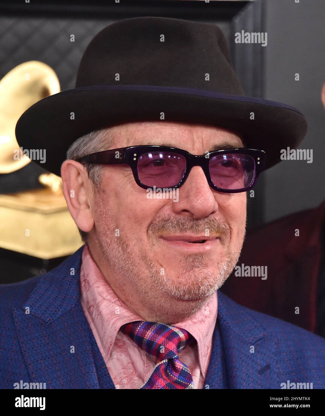 Elvis Costello attending the 2020 GRAMMY Awards held at Staples Center