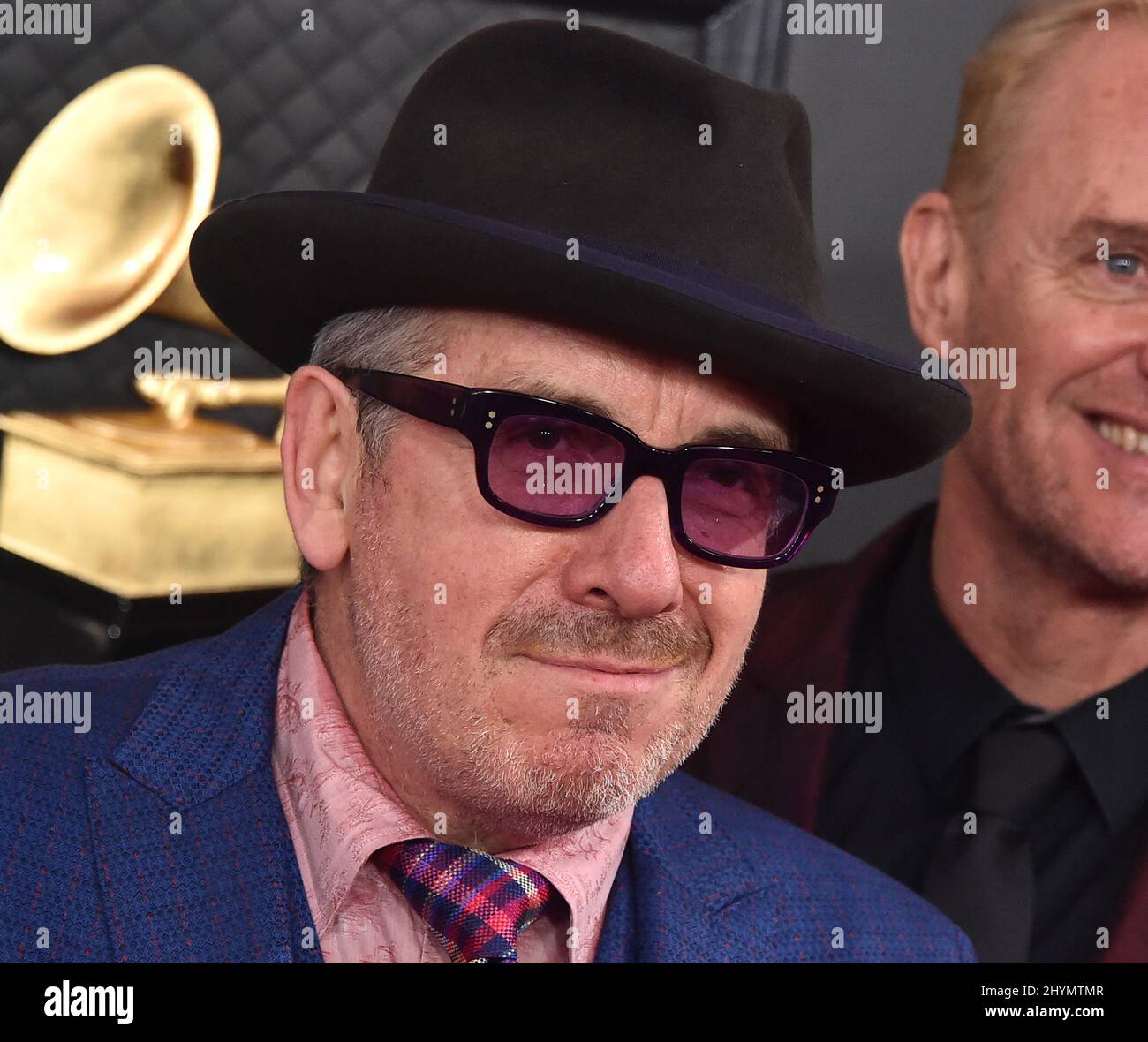 Elvis Costello attending the 2020 GRAMMY Awards held at Staples Center