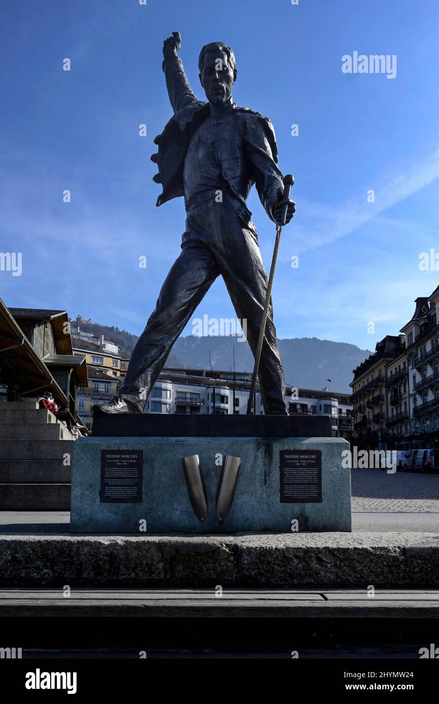 Freddie mercury statue switzerland hires stock photography and images Alamy