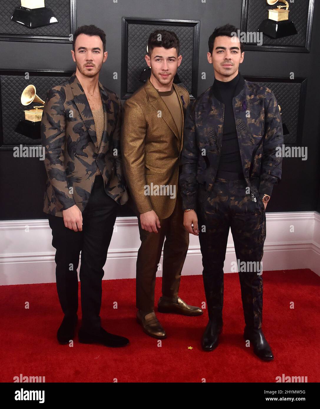 Jonas Brothers attending the 2020 GRAMMY Awards held at Staples Center