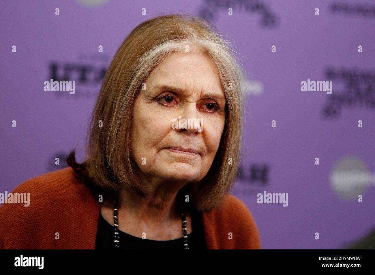 Gloria Steinem at the premiere of 'The Glorias' during the 2020 Sundance Film Festival held at the Eccles Theatre on January 26, 2020 in Park City, UT. Stock Photo