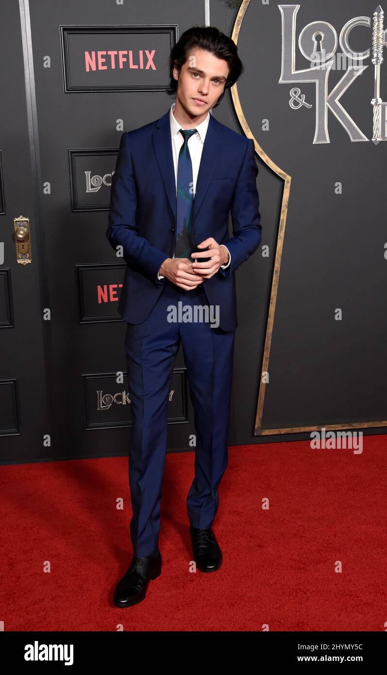 Felix Mallard at Netflix's "Locke and Key" premiere held at the