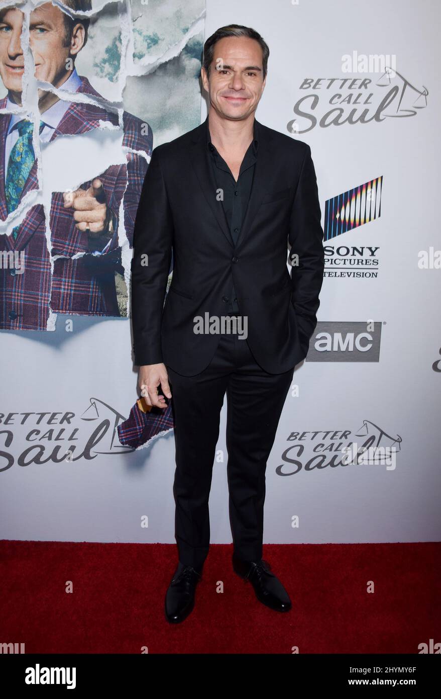 Tony Dalton at AMC's 'Better Call Saul' Season 5 Special Premiere Event held at the ArcLight Cinemas Hollywood on February 5, 2020 in Hollywood, CA. Stock Photo