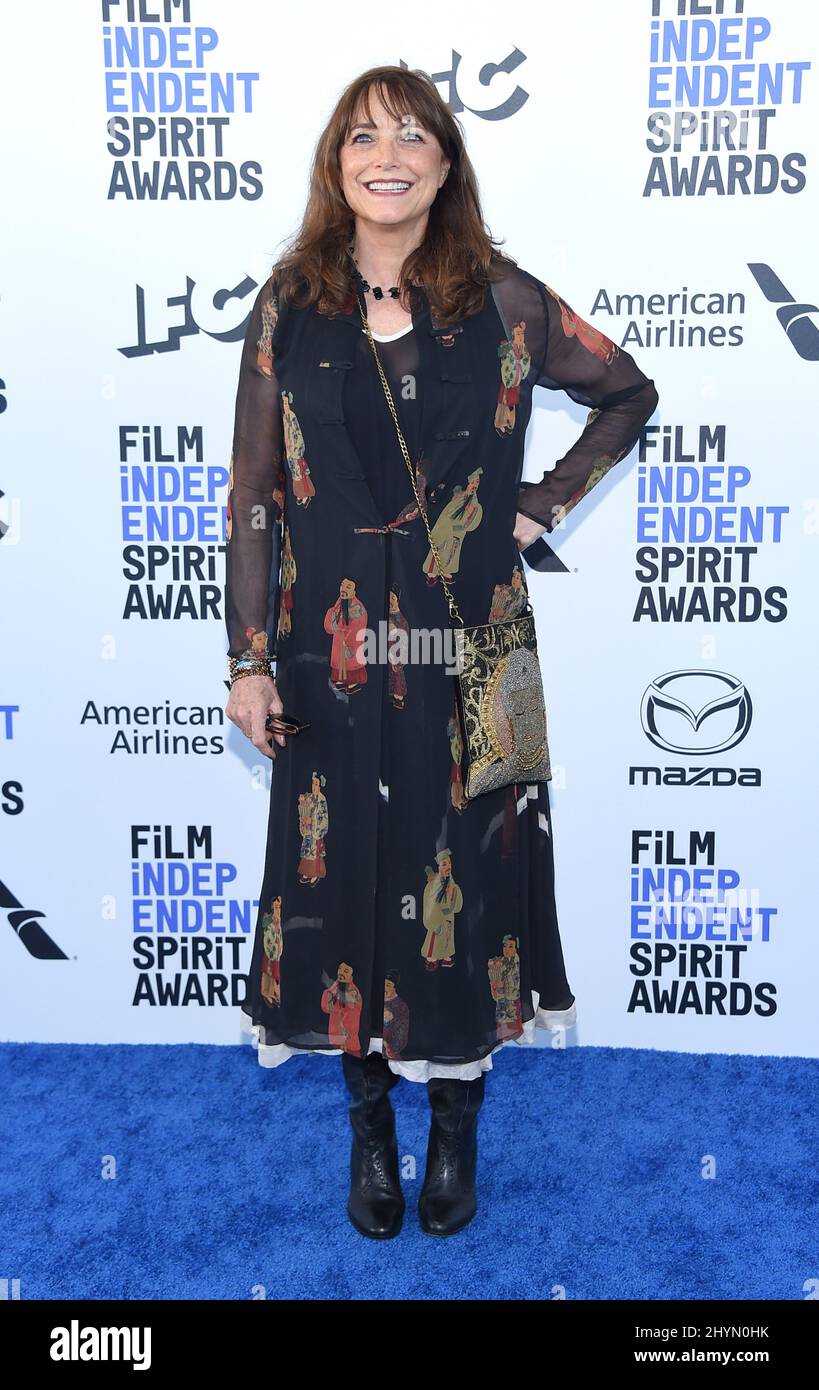 Karen Allen at the 2020 Film Independent Spirit Awards held at the Santa Monica Beach on February 8, 2020 in Santa Monica, CA. Stock Photo