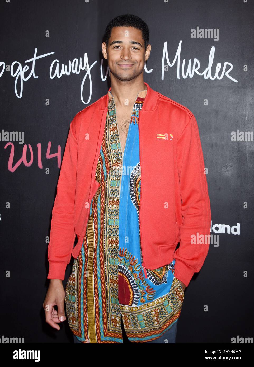 Alfred Enoch at the "How To Get Away With Murder" Series Finale Party