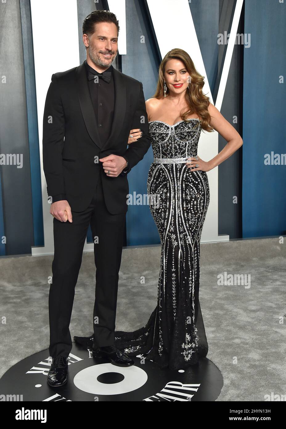 Joe Manganiello and Sofia Vergara at the Vanity Fair Oscar Party 2020