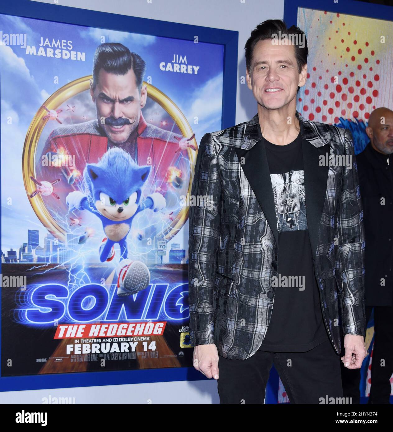 Jim Carrey at the "Sonic The Hedgehog" Special Screening held at the