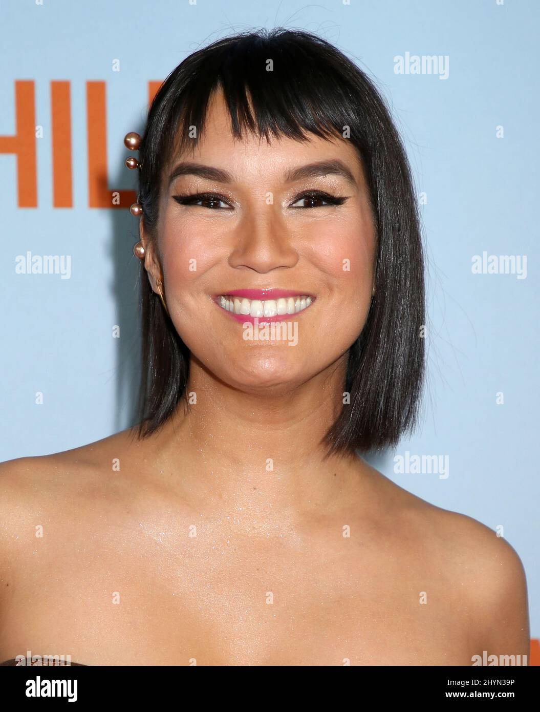 Zoe Chao attending the 'Downhill' New York Premiere held at the SVA
