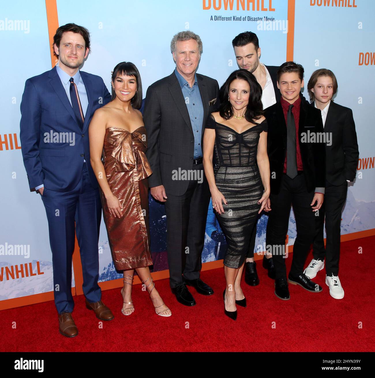 Zach Woods, Zoe Chao, Julia Louis-Dreyfus, Will Ferrell, Giulio Berruti