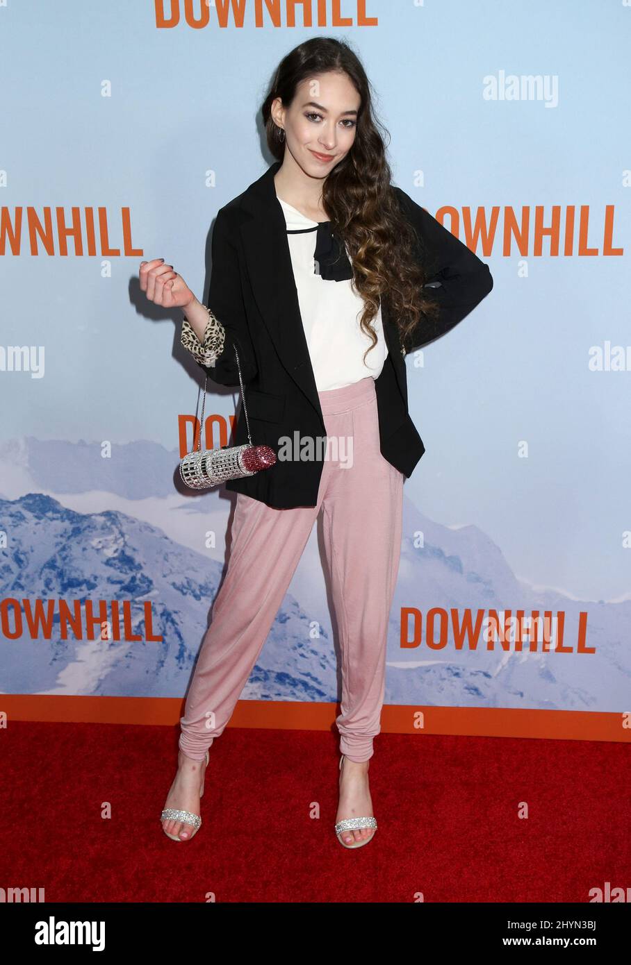Sasha Anne attending the 'Downhill' New York Premiere held at the SVA