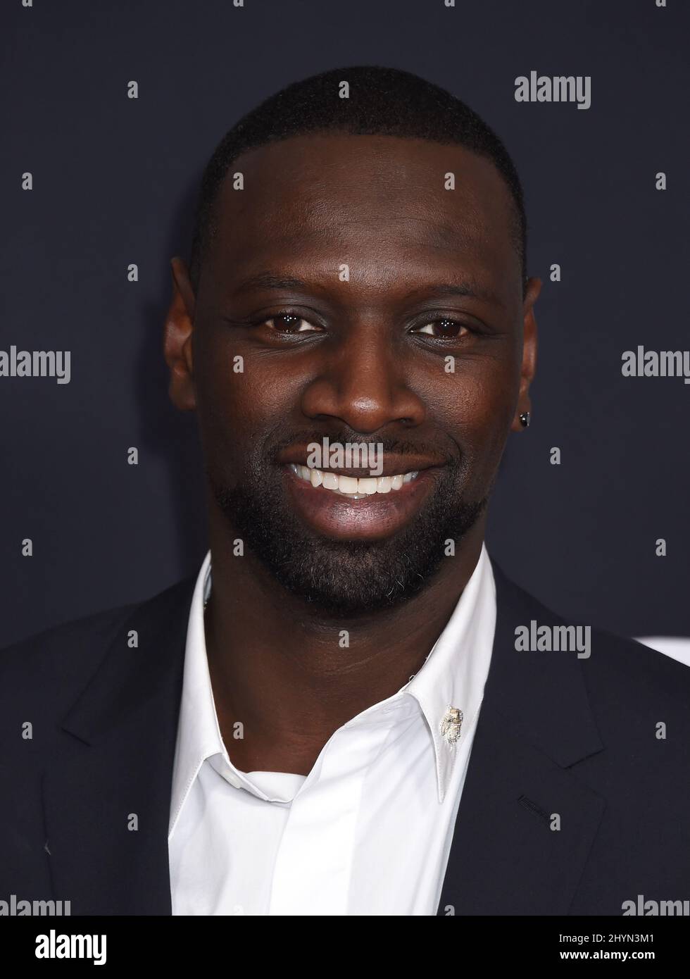 Omar Sy attending the premiere of The Call of the Wild in Los Angeles, California Stock Photo