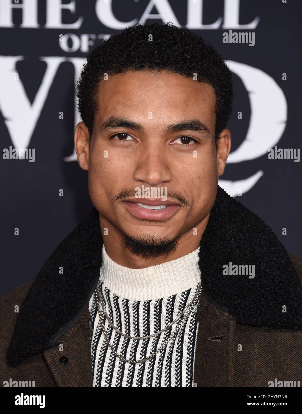 Greg Tarzan Davis attending the premiere of The Call of the Wild in Los ...