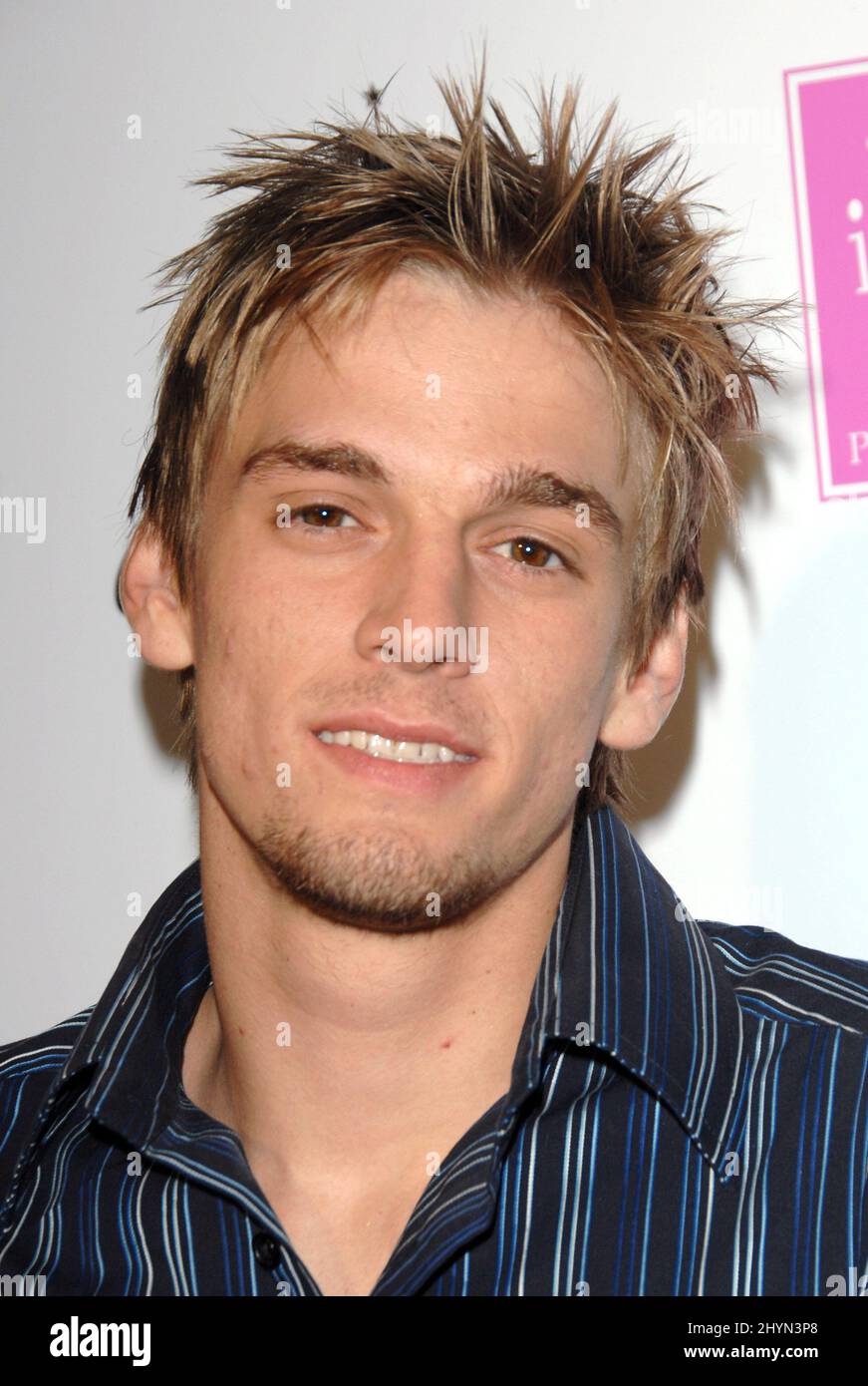Aaron Carter & Angel Carter's 19th Birthday Party in Hollywood. Picture: UK Press Stock Photo - Alamy