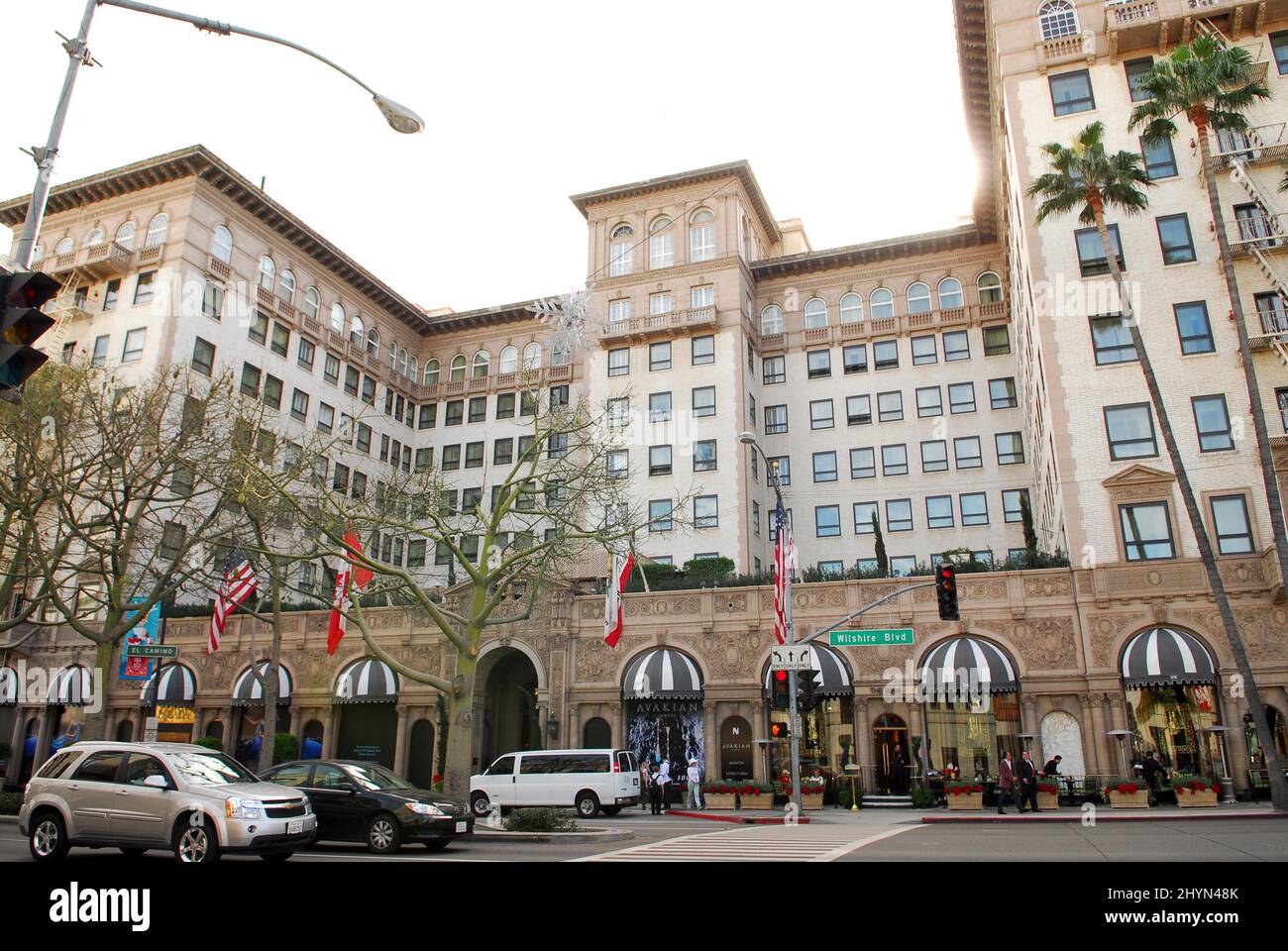 Regent Beverly Wilshire Hotel. Picture: UK Press Stock Photo