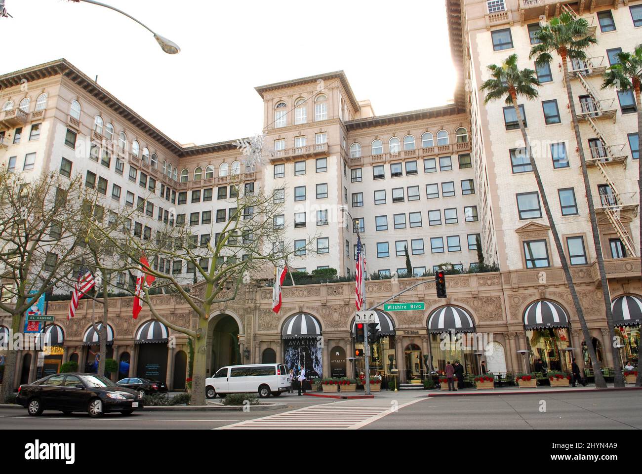 Regent Beverly Wilshire Hotel. Picture: UK Press Stock Photo