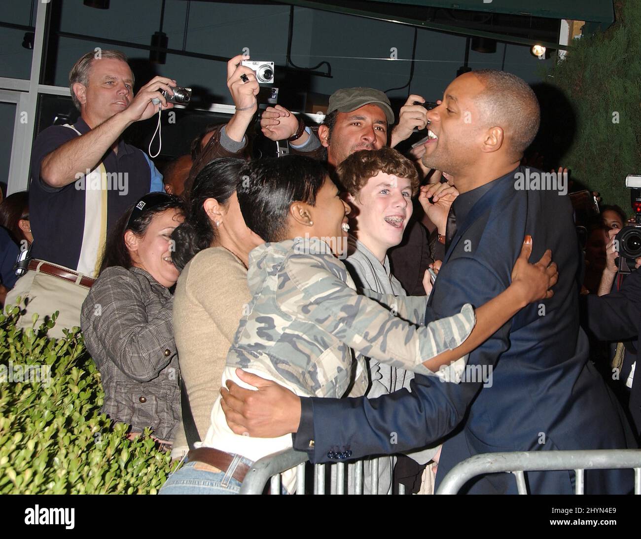 Will Smith attends 'The Pursuit Of Happyness' World Premiere. Picture: UK Press Stock Photo