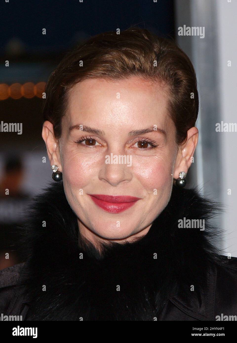 Embeth Davidtz attends 'The Pursuit Of Happyness' World Premiere. Picture: UK Press Stock Photo