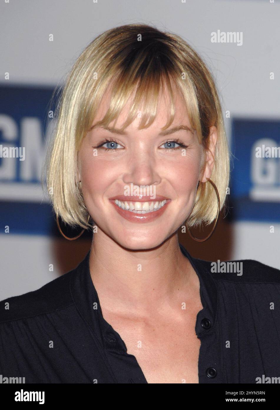 Ashley Scott attends the 2007 GM Ten Fashion Show in Hollywood. Picture