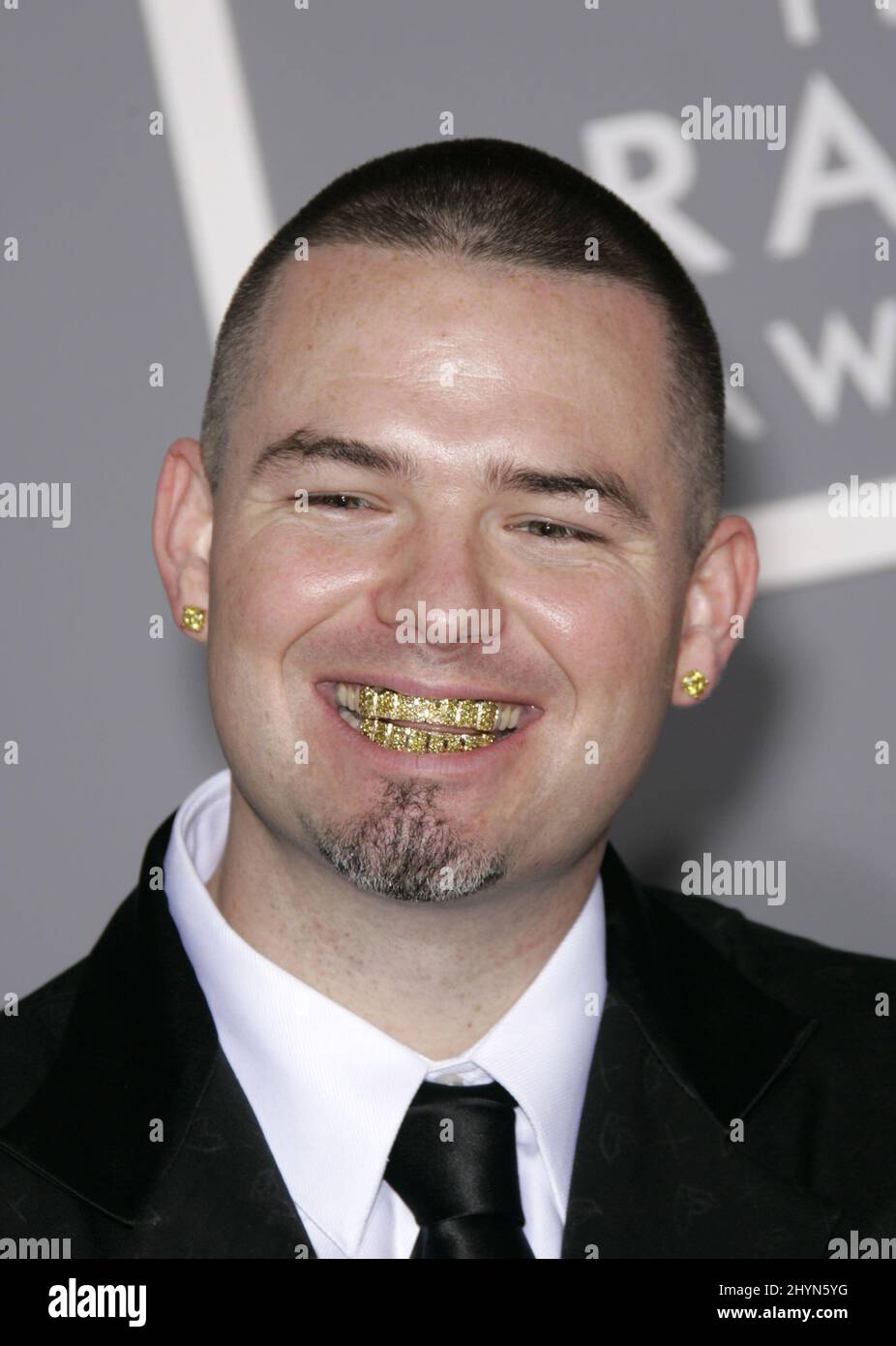 Paul wall attends 49th grammy awards los angeles picture hi-res stock