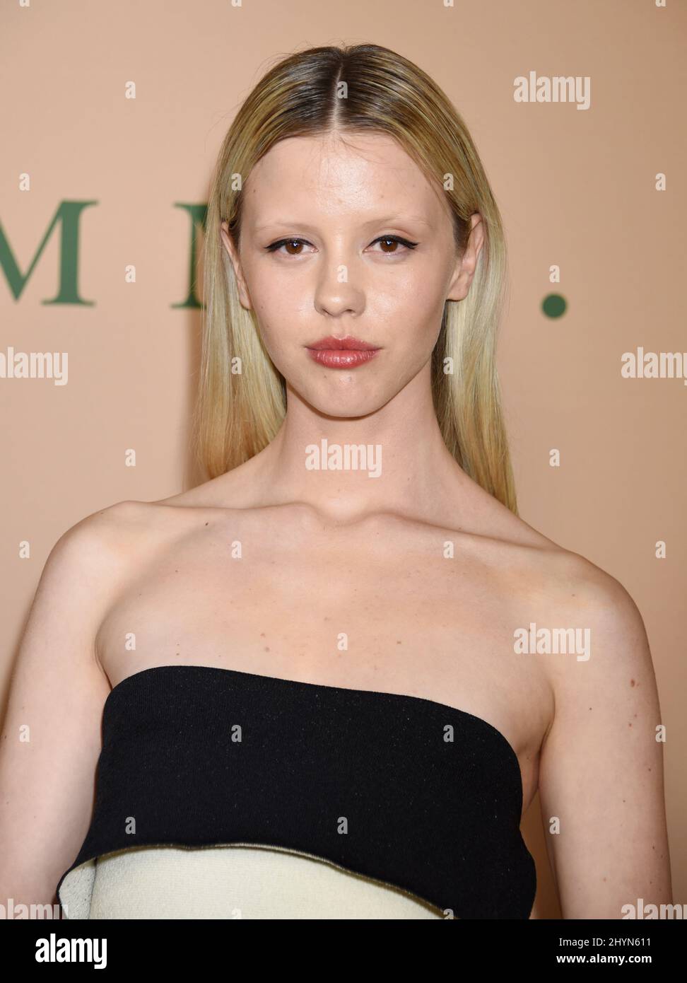 Mia Goth attending the Emma Premier, held at the Directors Guild of
