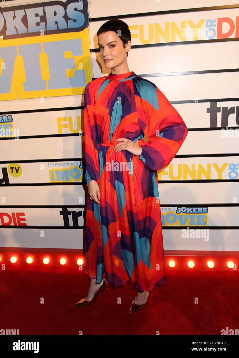 Jaimie Alexander attending the Impractical Jokers: The Movie Special