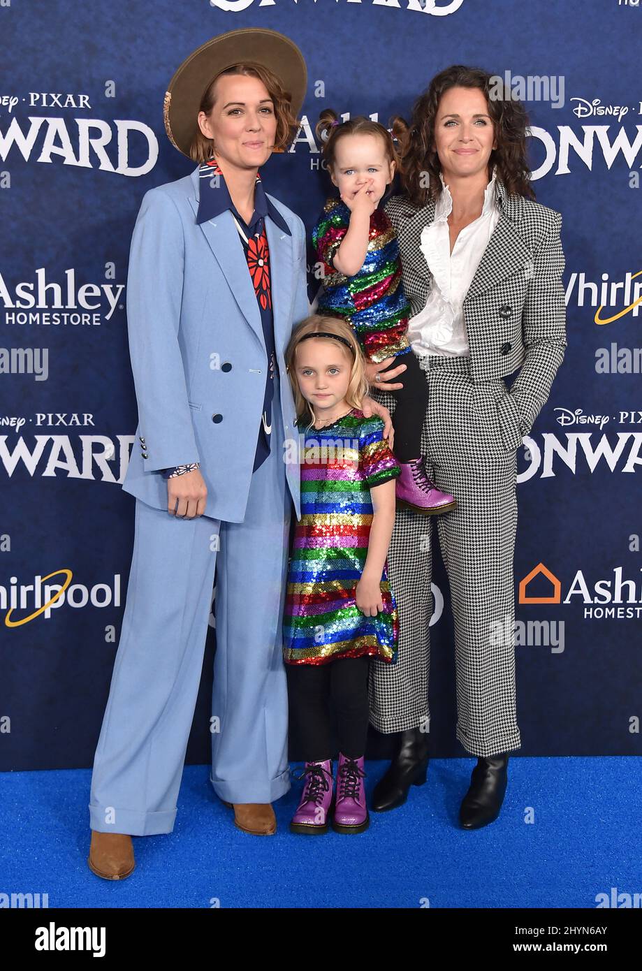 Brandi Carlile, Evangeline Ruth Carlile and Catherine Shepherd