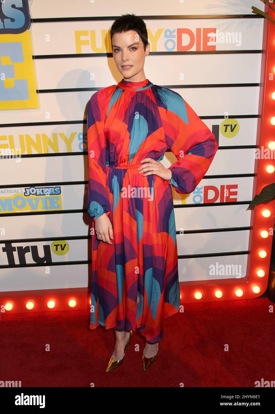 Jaimie Alexander attending the Impractical Jokers: The Movie Special