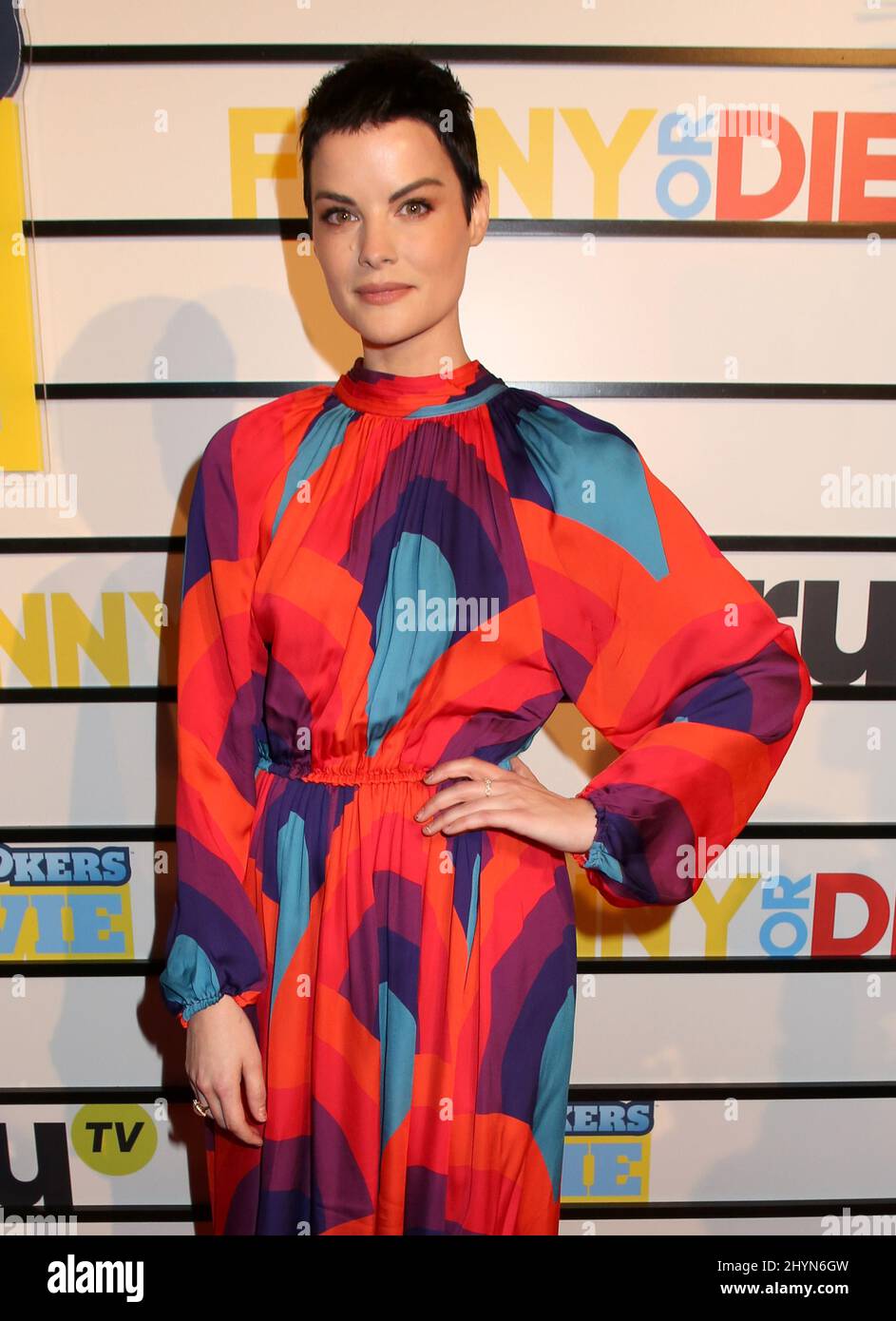 Jaimie Alexander attending the Impractical Jokers: The Movie Special