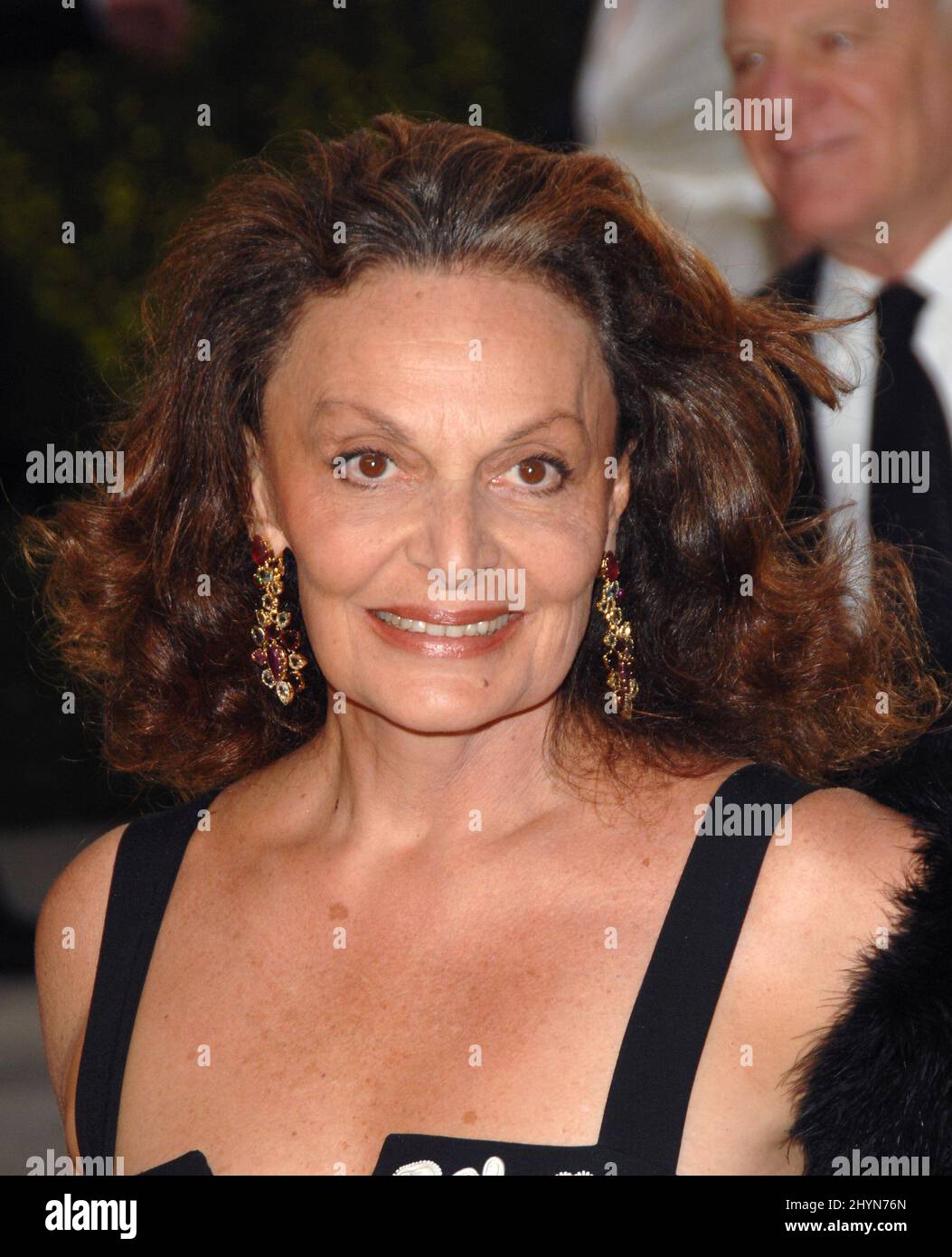 Diane Von Furstenberg attends the 2007 Vanity Fair Oscar Party at ...