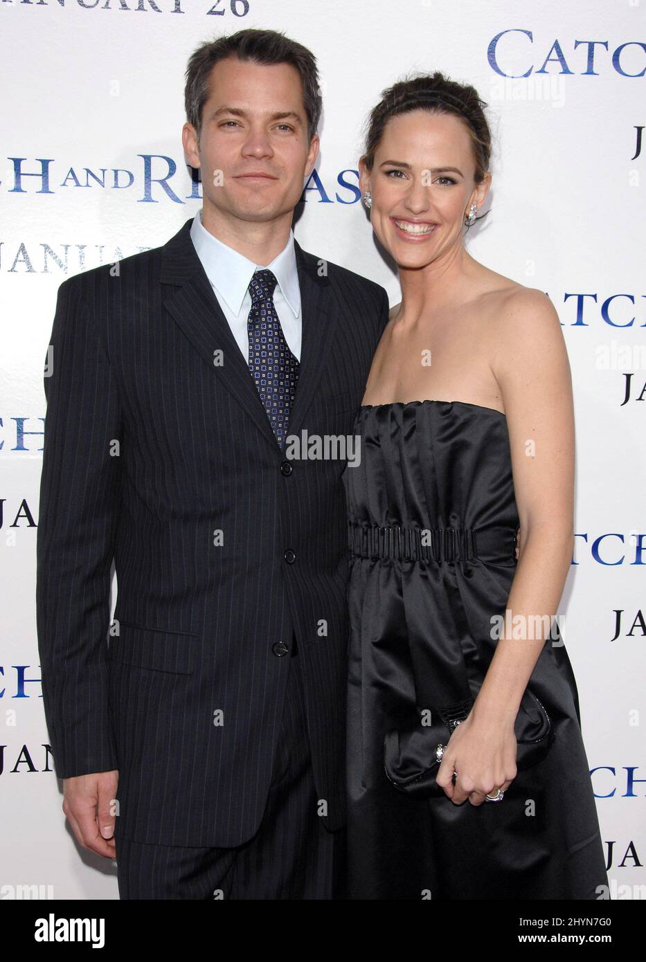 Timothy Olyphant & Jennifer Garner attend the 'Catch And Release' World Premiere in Hollywood. Picture: UK Press Stock Photo