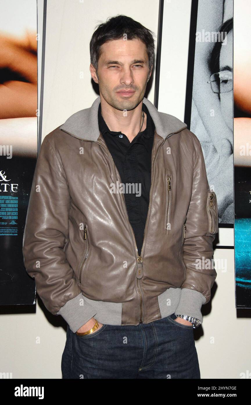 Olivier Martinez attends the 'Blood And Chocolate' Premiere in Hollywood. Picture: UK Press Stock Photo